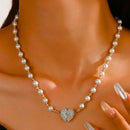 💖 collier magnétique cœur de perle 2025 💘