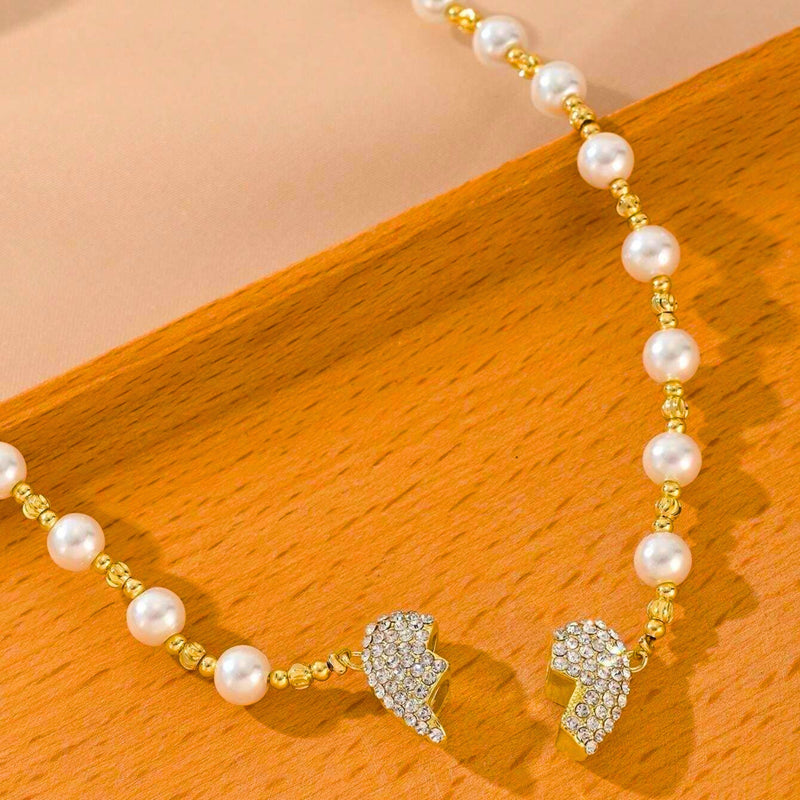 💖 collier magnétique cœur de perle 2025 💘