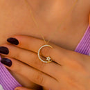 ✨Collier étoile-lune doré 2025🌙