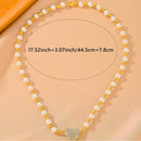 💖 collier magnétique cœur de perle 2025 💘