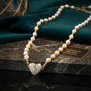 💘2026 قلادة قلب اللؤلؤ المغناطيسية الجديدة💖