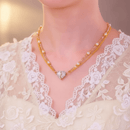 🎁2026 قلادة قلب اللؤلؤ المغناطيسية الجديدة🎁