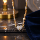 🎁2026 قلادة قلب اللؤلؤ المغناطيسية الجديدة🎁