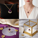 💎 2026 عقد الوردة الذهبية الفاخرة🌹