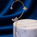 أقراط كريستالية بتصميم أنثوي ساحر 💎2026💥